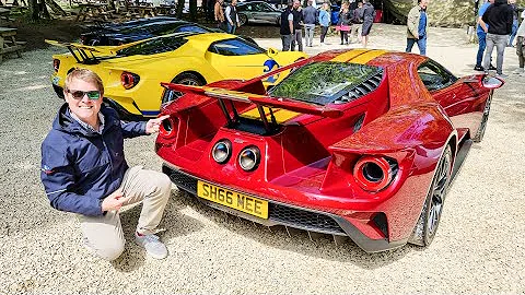 THIS is Why I Changed My Ford GT's Exhaust! Amazing Gathering of 15 GTs in the UK