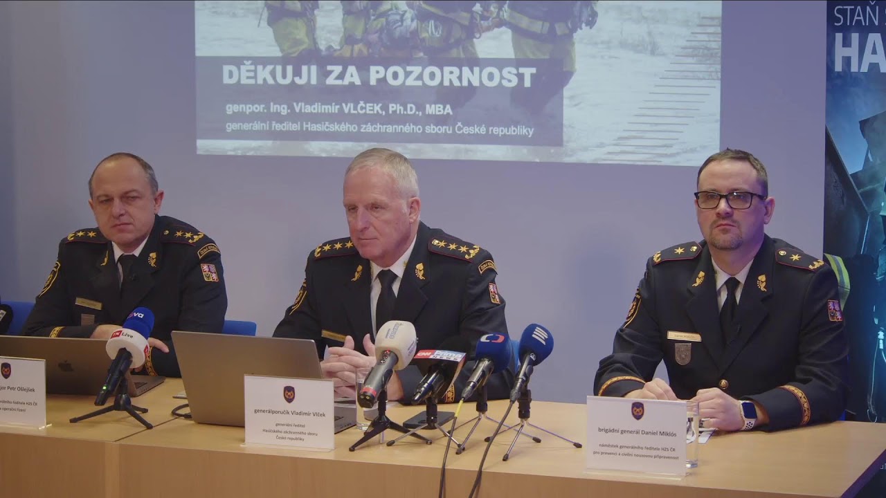 BILANČNÍ TISKOVÁ KONFERENCE HZS ČR ZA ROK 2024