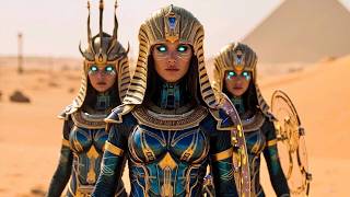Golden Dust and Eternal Light | Enigma Through Futuristic Egypt