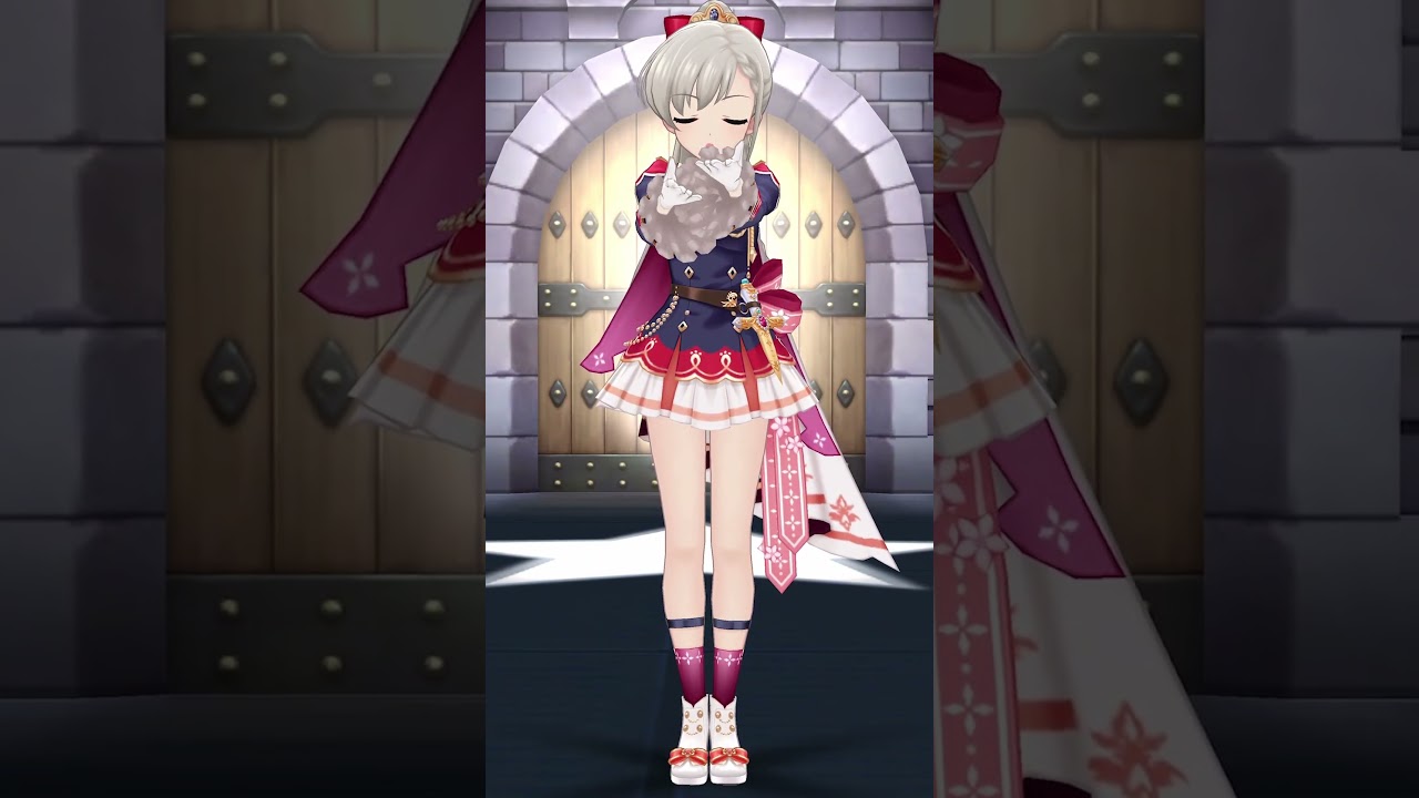 デレステ #久川颯 👗颯蒼のセレニティ ♪AnemoneStar #デレマス