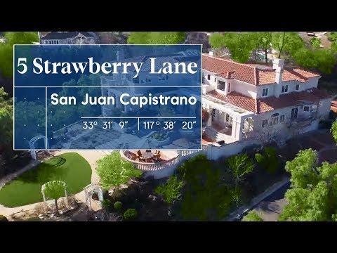 8 Strawberry Lane, San Juan Capistrano, CA home video tour