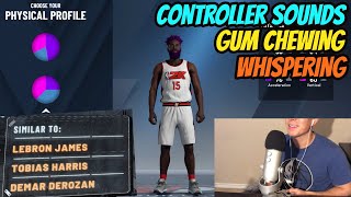 ASMR Gaming: NBA 2K20 | Gum Chewing & Whispering - Building a New Superstar! screenshot 4