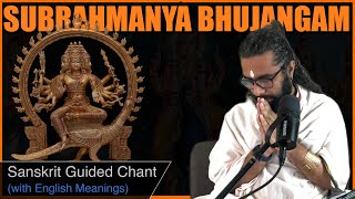 Power Chant on Lord #Kartikeya : #Subrahmanya Bhujangam - with English Meanings  #Thaipusam2024
