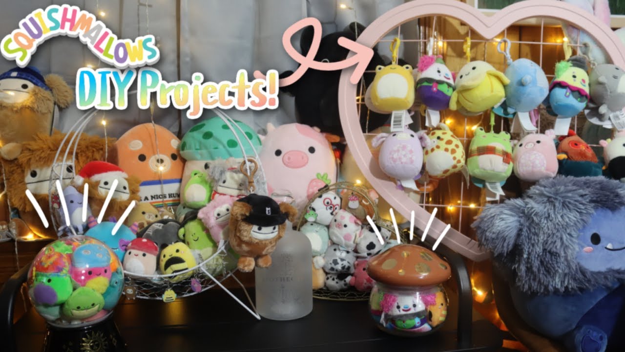 My first ever squishville setup! I love that they made these display cases  they are too cute! I want to collect all the cases bc I'll def have more SV  in the