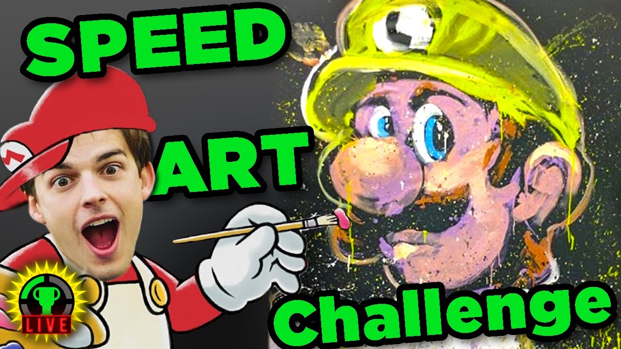 10,000 Speed Art Challenge! (Featuring DAVID GARIBALDI) YouTube