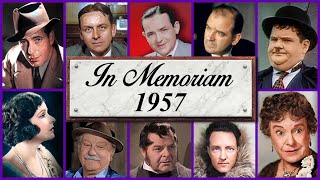 In Memoriam 1957: Famous Faces We Lost in 1957