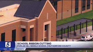 New $59.9M middle school opens in Rutherford County