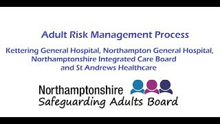 Adult Risk Management Process (ARM) - Training Video