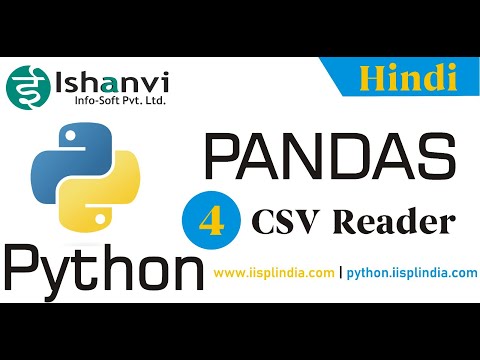 Video thumbnail: CSV Files and DataFrames