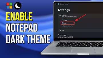 How to Enable Dark Mode on Notepad on Windows 11 (Full Guide)