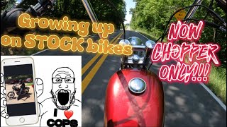 How I Got Into Choppers ￼- From Stock To Custom