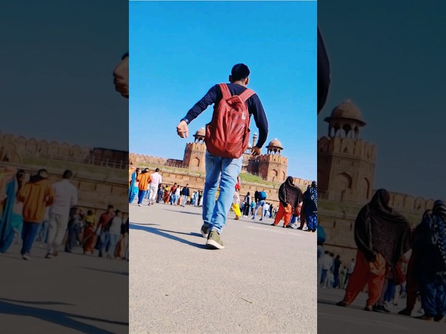 Red Fort shorts video lLal Qila,Delhi l #status #youtubeshorts #LalQila class=