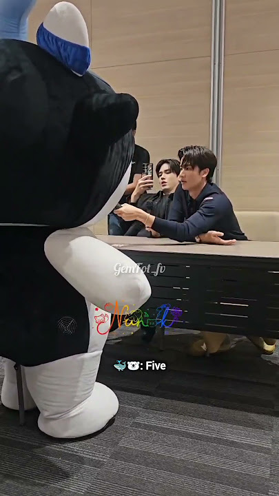 San's job interview taken by Papa & PhorPhor 😅 #polcasan #taynew