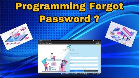 Creating an E-commerce Web Application  [Episode - 5]  (Programming Forgot Password ? )[Episode - 5]