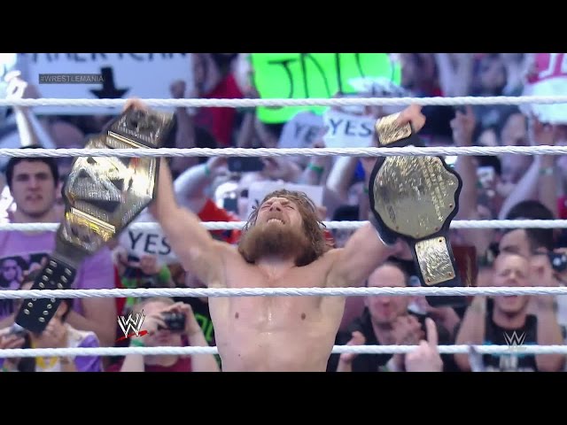 Daniel Bryan wins the WWE World Heavyweight Championship: WrestleMania 30 class=