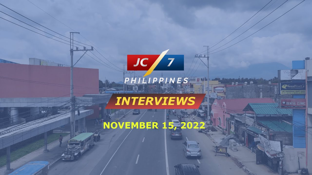 [November 15, 2022] JC7 Philippines | Interviews - YouTube