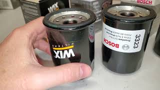 Disappointed in Bosch, They Ruined the Premium 3323 Honda Acura Oil Filter, Wix 57356 Review
