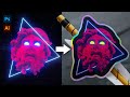 How to Design a Holographic Sticker Using Photoshop & Illustrator