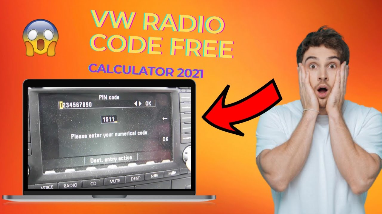 VW Radio Code Calculator Online Unlock stereo volkswagen instant reset! -  YouTube