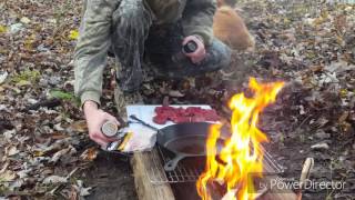 Bushcraft Backstrap & Bacon Fried Riverside