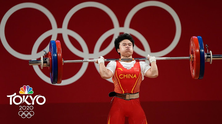 China's Hou earns gold medal in women's 49kg weightlifting | Tokyo Olympics | NBC Sports