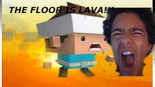 AHHH! THE FLOOR IS LAVA! App version screenshot 1