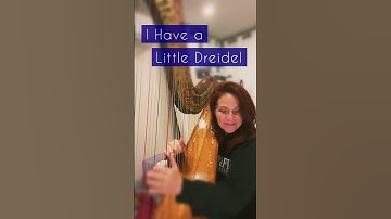 Thumbnail of I Have a Little Dreidel | Harp Cover | Hanukkah | #shorts