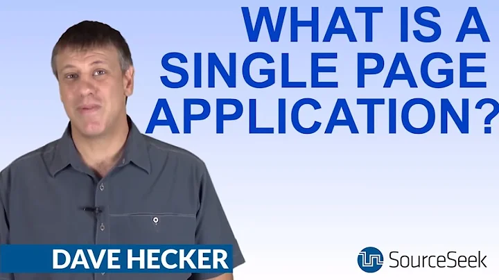 What Is A Single Page Application?