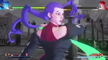 STREET FIGHTER V Rose vs Cammy