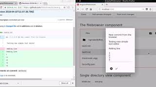 Celebrity Git in the browser (libgit2 webassembly) - merging changes in the same file Wealth