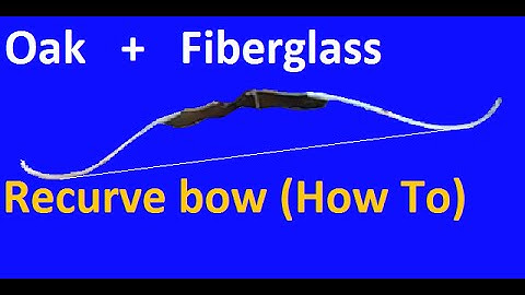 Make a Steam-Bent Oak + Glass Recurve Bow Pt  2, Limbs