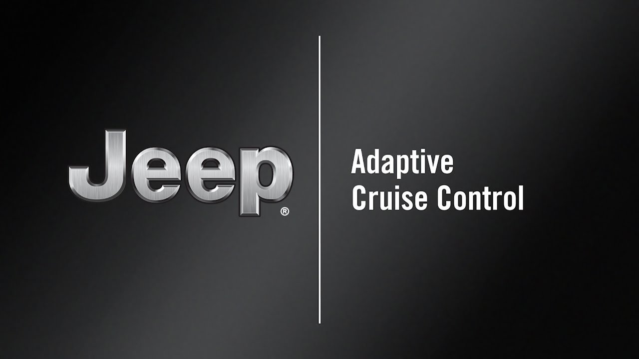 Adaptive Cruise Control | How To | 2020 Jeep Cherokee - YouTube