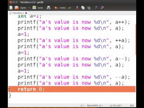 Increment And Decrement Operators - Gujarati - YouTube