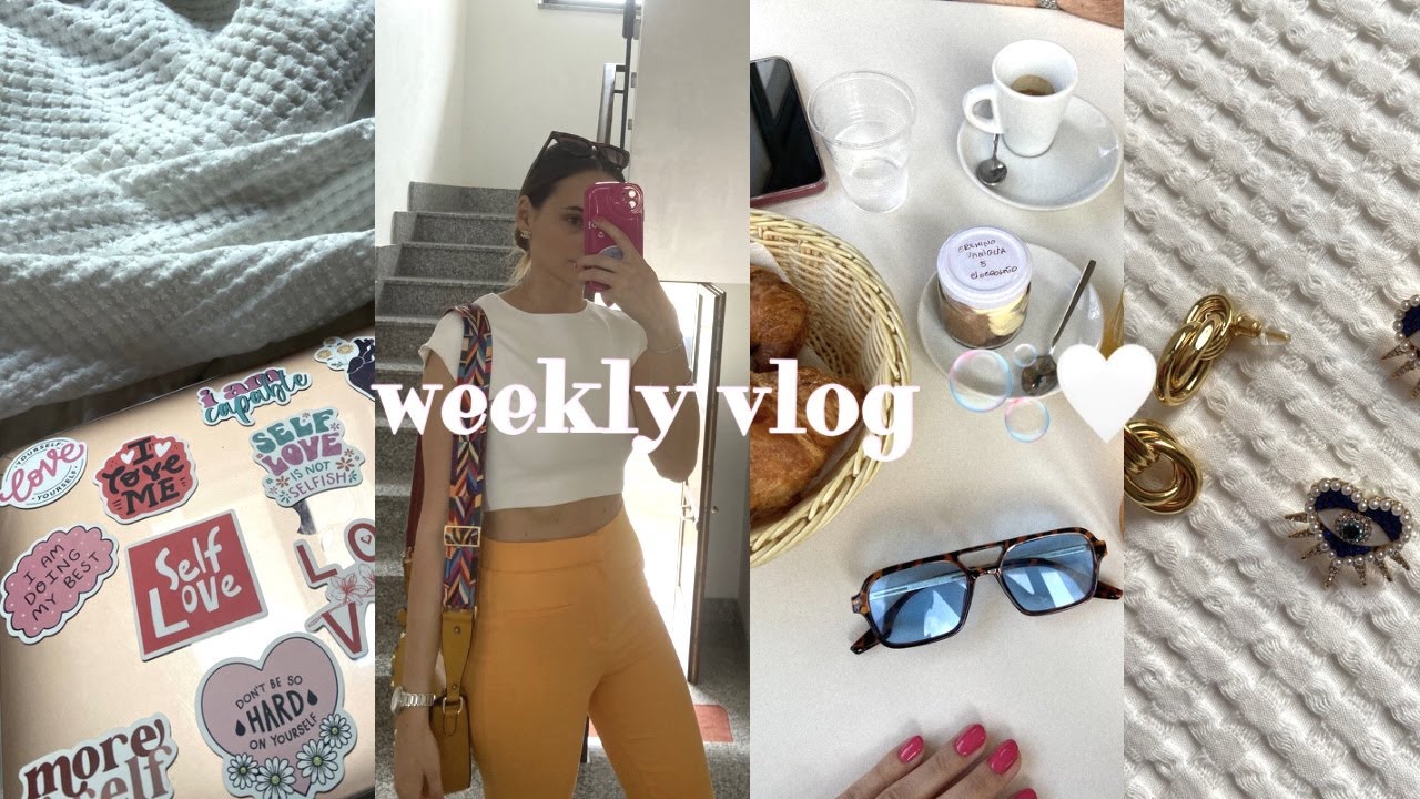 WEEKLY VLOG: studio, esame, decluttering, acquisti & more 🫧🤍