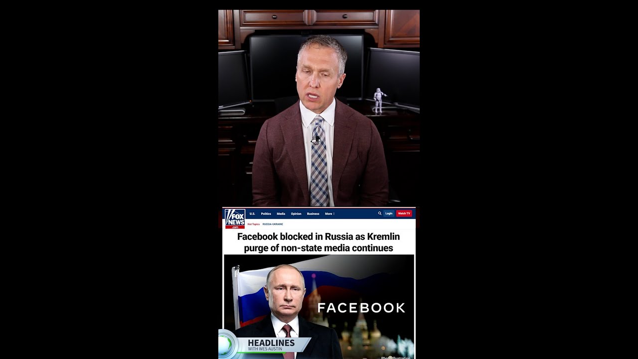 Facebook Blocked in Russia as Part of Putin Purge of Non-State Media 