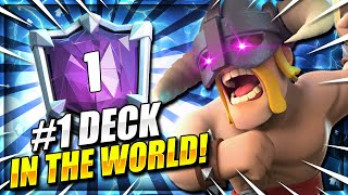WORLD’S #1 HIGHEST RANKED DECK IN CLASH ROYALE.. it’s E-BARBS!! 😱