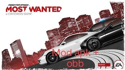 Need for speed most wanted Mod apk+Obb #shorts