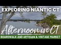 Niantic ct boardwalk and main street artisan and vintage fair