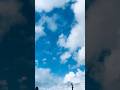 Dreamy Cloud Timelapse ☁️🩵 | Massive Clouds Floating Across the Sky #shorts
