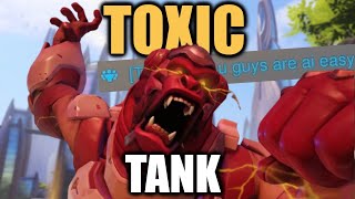 TOXIC TANK gets PROVEN WRONG  Overwatch 2 Competitive