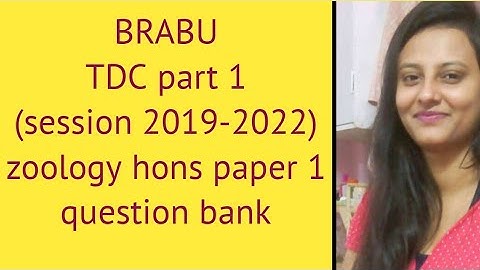 BRABU ll graduation part 1 ll session 2019-2022 ll zoology question bank ll question 75 to 100