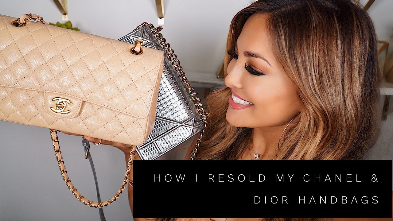 HOW I SOLD MY CHANEL & DIOR BAG  Designer Reselling Tips 