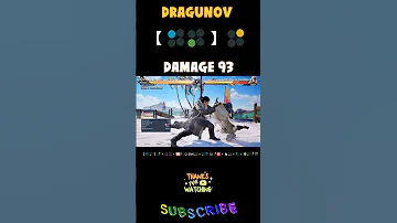 Tekken 8 Dragunov Combo I Dragunov Combo Guide Tekken8 Dragunov Tekken8 Combo 