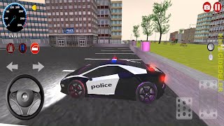 Gerçek polis arabası oyunu - Real Police Car Driving Simulator - Araba oyunu izle - Android Gameplay