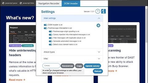 How to find Post message attacks with DOM invader