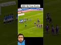 2000iq free kicks #football #freekick #soccer #coolgoal #liverpool #insanegoal #freekickers #shorts
