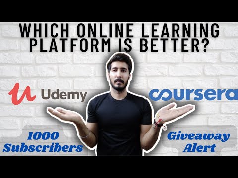 UDEMY or COURSERA? Which online learning platform is better?