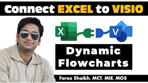 Create Dynamic Flowcharts by connecting EXCEL to VISIO