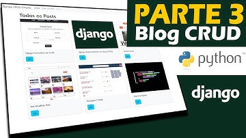Django CRUD Blog Simples: Configurando arquivos Static (Parte 3)