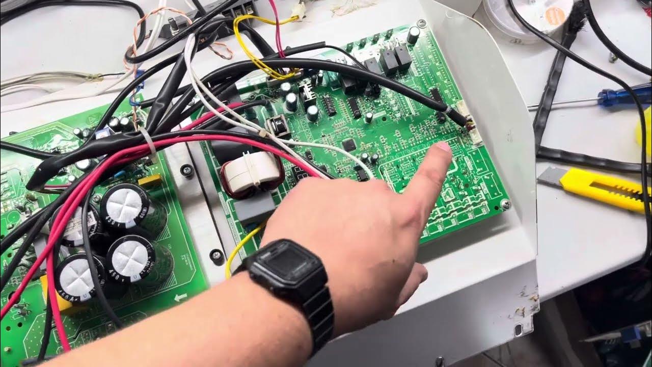 Erro E0 Ar Condicionado Midea Inverter 36k Erro de EEPROM YouTube